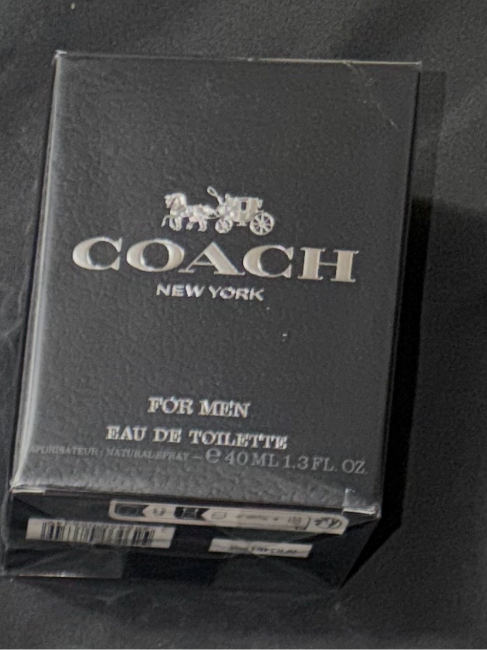 Coach Black Men's Eau de Toilette Box